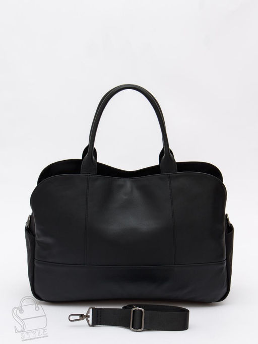 Сумка женская кожаная 179125PE black Polina&Eiterou
