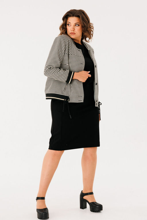 Платье INVITE 4083 черный дизайн - Mira fashion фото 257