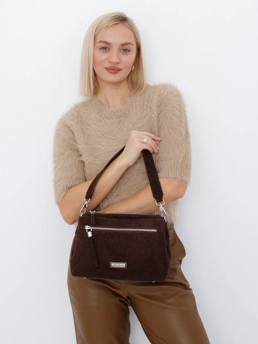 Сумка 1025CF coffee Polina&Eiterou