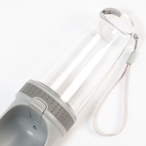 Поилка прогулочная, 350 мл, пластик, серая