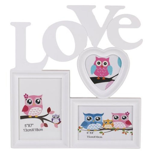 Фоторамка коллаж Любовь 37х33 см / K9038 /уп 24/ 3 фото - Галеонтрейд фото 3