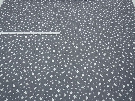 Бязь Звездное монако цв.графитово-серый, ш.2.2м, хлопок-100%, 110гр/м.кв - Купава фото 7