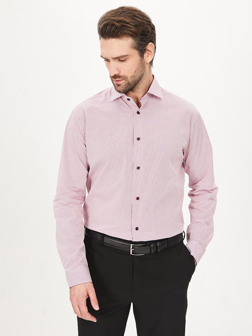 Сорочка мужская длинный рукав GREG 164/137/0142/Z/1p STRETCH_GB  фото 10