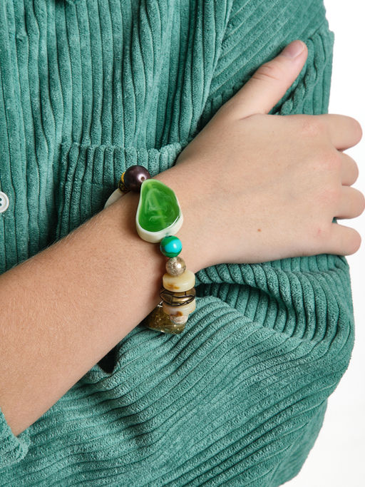 Браслет Камни PR2985 цветной - Mini maxi фото 4