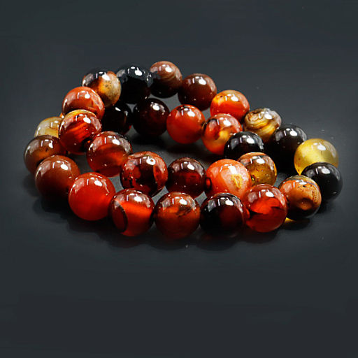 Браслет из камня Сердоникс 6мм помогает находить людям свою вторую половинку и дарует счастье