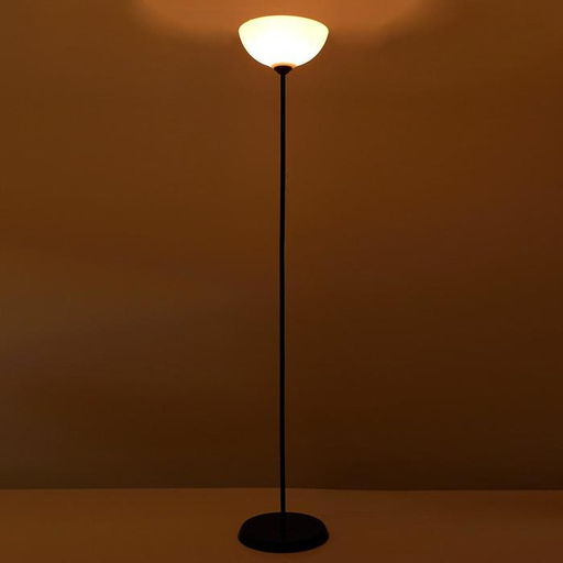 Торшер «Орландо», 1×15 Вт, E27, 30×30×170 см, чёрный