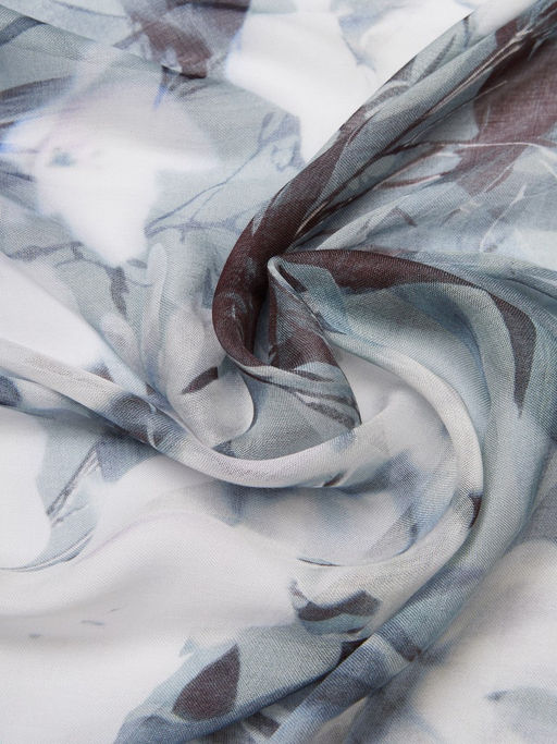 Палантин жен. шелк+шерсть+мод 90х185 BL16-8536-11