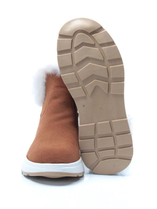 10-M7 BROWN Ботинки зимние женские - No name фото 10