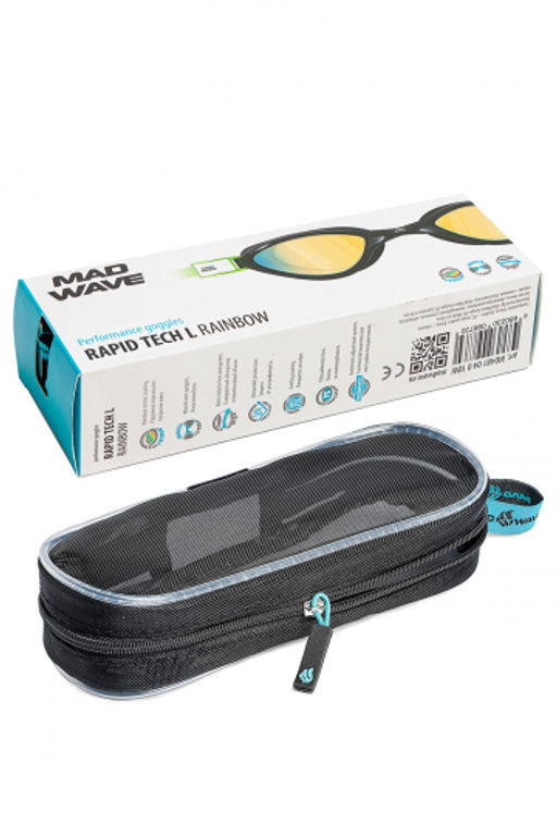 тренировочные очки Rapid TECH L rainbow, Rapid COMP L rainbow, Rapid COMP L, Ray rainbow - Mad wave фото 5