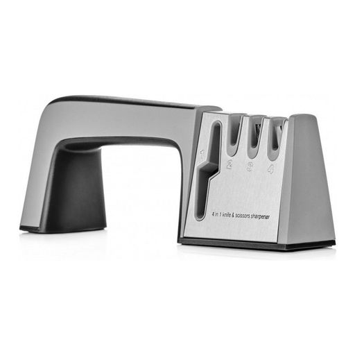 Точилка 4 в 1 для кухонных ножей и ножниц Walmer Marshall, цвет серый