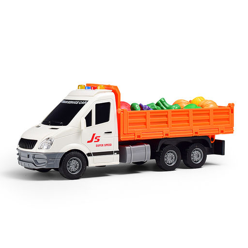 Машина "Фруктовый путь" 1:16 (свет, звук) в коробке