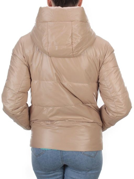 8265 BEIGE Куртка демисезонная женская BAOFANI (100 гр. синтепон) - Fashion фото 5