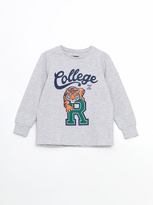 Bisiklet Yaka Erkek ?ocuk Pijama Tak?m?