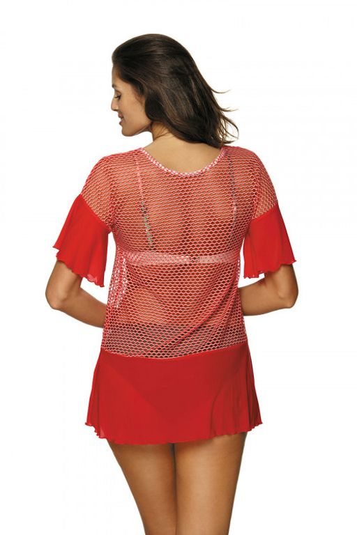 Туника-футболка из сетки MARKO  фото 7