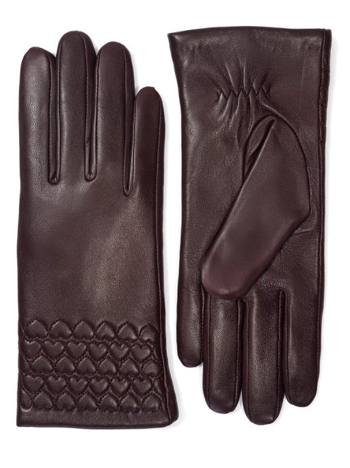 Перчатки жен п/ш LB-0113 plum