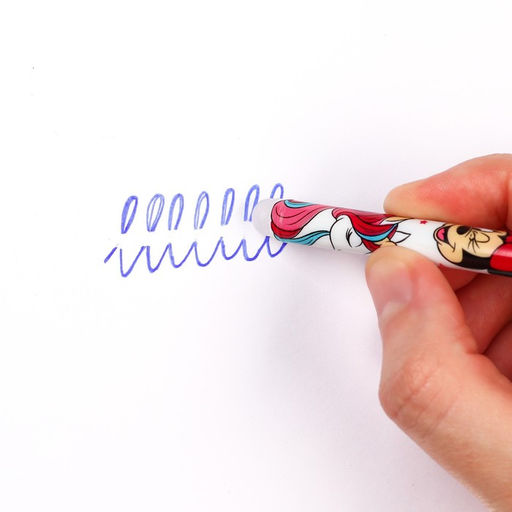 Набор ручек со стираемыми чернилами,2 шт + 4 стержня, Единорог, Минни Маус - Disney фото 4