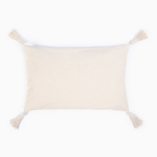 Наволочка декоративная Этель Бохо, 30х50 см, цвет молочный, 100% хлопок  фото 3