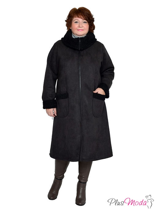 Пальто Модель №783 размеры 44-84 - Plusmoda фото 3