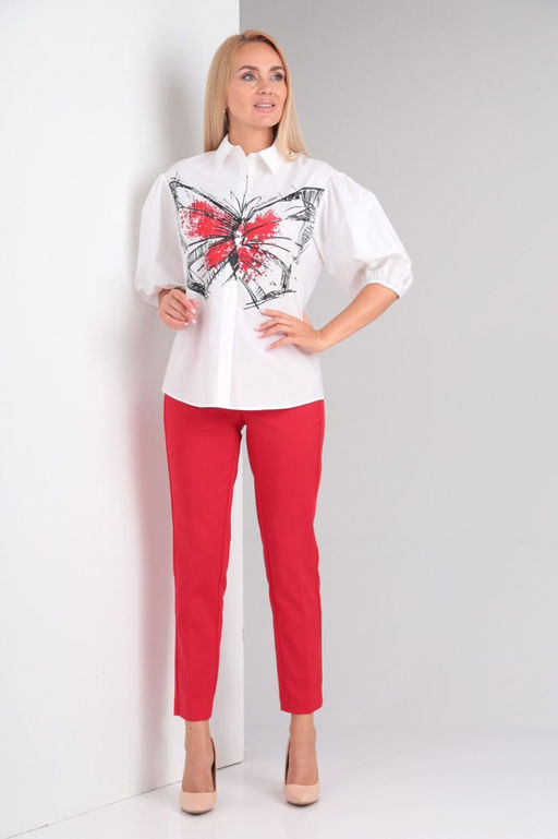 Костюм Gamma & Gracia 578 белый красный бабочка  фото 3