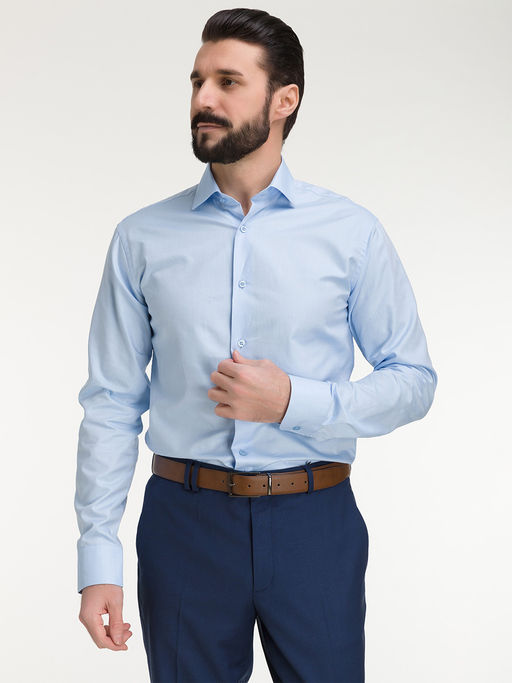 Сорочка мужская длинный рукав GREG 203/191/3049/Z_GB  фото 9