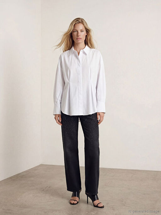 Pens Detayl? Kad?n G?mlek