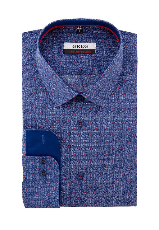 Сорочка мужская длинный рукав GREG 263/231/034/Z/1p  фото 2