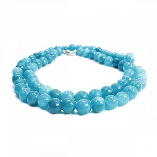 Бусы из камня Бирюзовая лагуна на карьерный рост 6мм