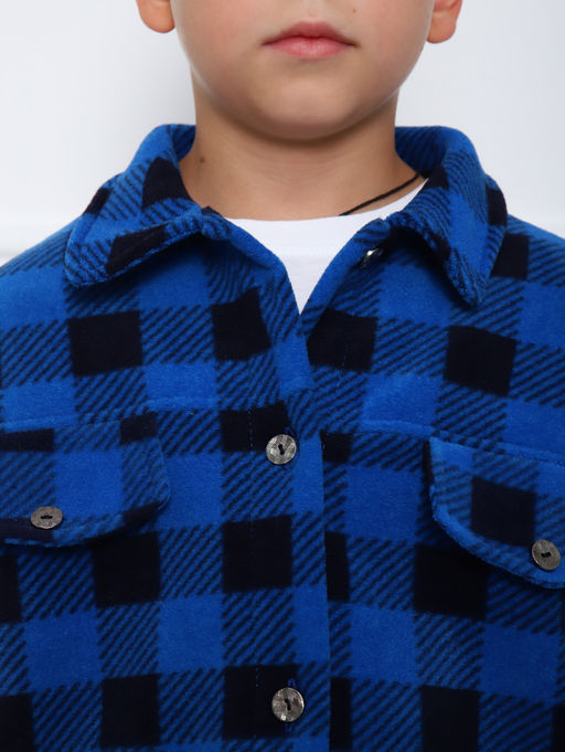 РБ013 Рубашка Мейн (синий) - Милаша фото 14