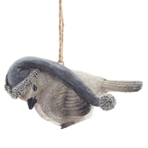 Фигурка декоративная подвесная "Птичка", L7 W4,5 H4,5 см, 2в.