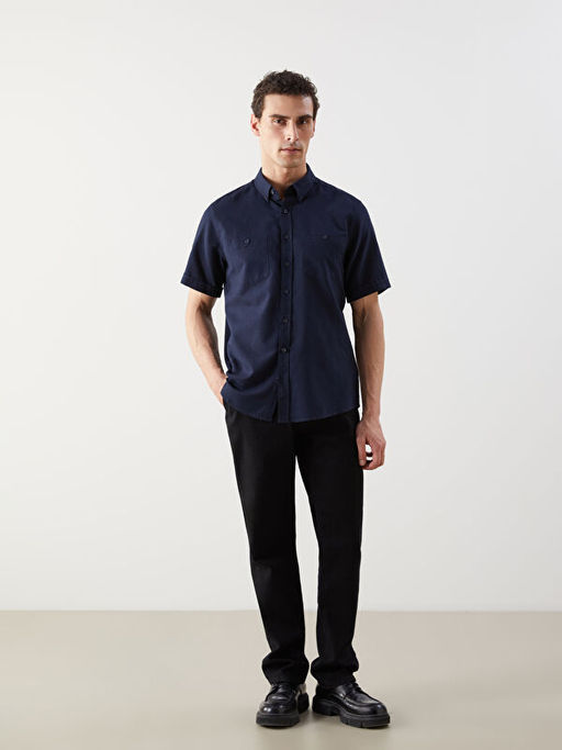 Regular Fit Erkek Dokulu G?mlek