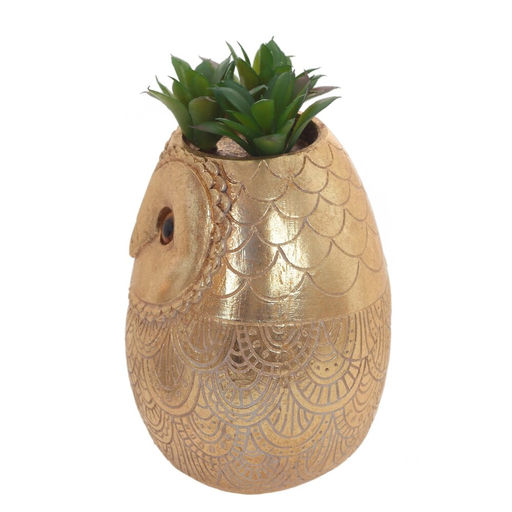 Фигурка декоративная "Сова", L11,5 W11 H17,5 см