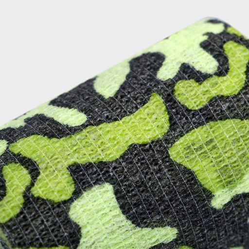 Бинт самофиксирующийся Камуфляж, 7,5 см, макс. растяжимость 4,5 м, зелёный - Simaland фото 2