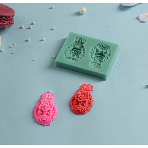 Цена за 4 шт. Молд для заливки Гавайский ананас, силикон, 7.5?6 см, зелёная - Simaland фото 4