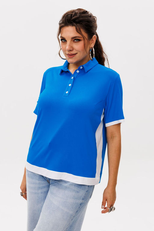 Футболка ANELLI 1571 цунами  фото 3