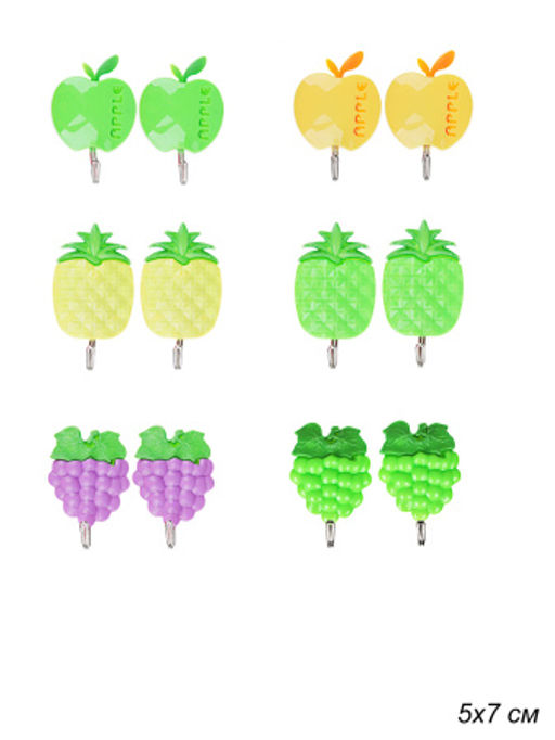 Крючок самоклеющийся 2 штуки / 440-079 /уп 50/