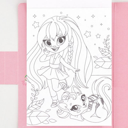 Подарочный набор в открытке: отрывной блок с заданиями и карандаши Самой милой с 8 марта - Artfox фото 4