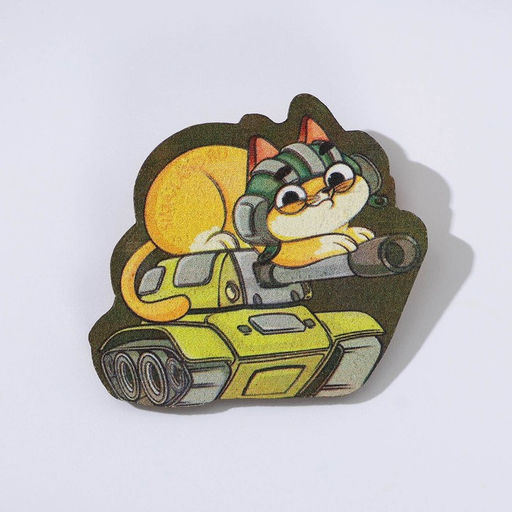 Подарочный набор 23 февраля блокнот А6, значок, наклейки и карандаши 2 шт. - Artfox фото 10