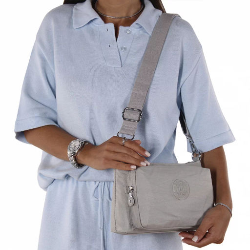 Сумка 8733MD l.gray Mindesa