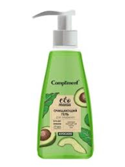 "Compliment" Ecomania Мицел.гель д/умывания сок Алоэ,мята,зел.чай 200мл.12 /916110