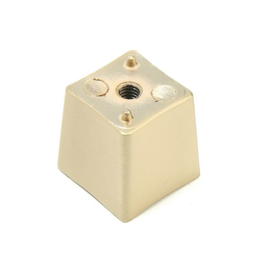 Ручка-кнопка мебельная CAPPIO RT203, сатиновое золото, 8 шт. TMP .