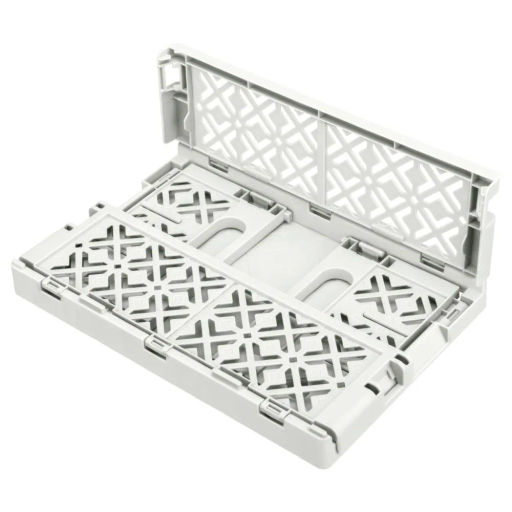 Набор: ЯЩИК СКЛАДНОЙ STOCKY, 1,2Л + 3,4Л + 10,5Л (Белый) - Econova фото 7