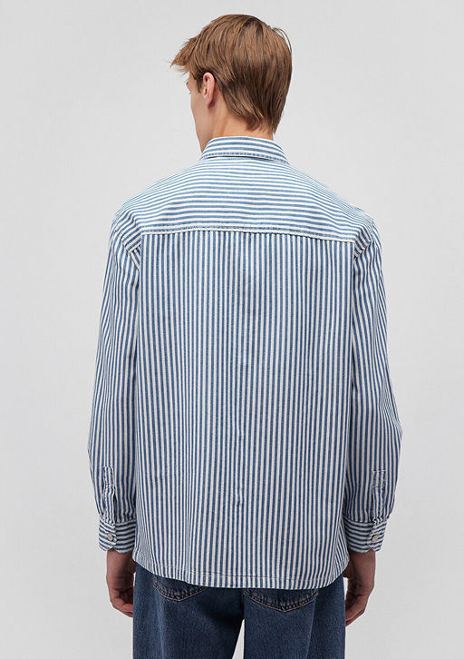 Mavi Cizgili Gomlek  фото 5