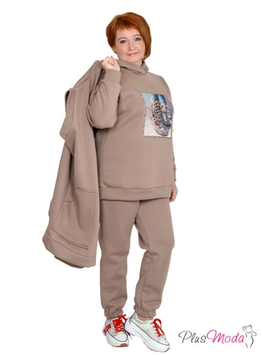 Толстовка Модель №1050 размеры 44-84 - Plusmoda фото 16