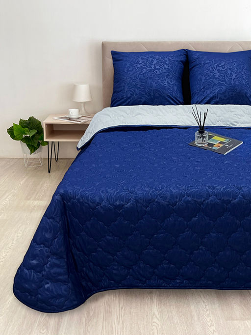 Комплект постельного белья с одеялом New Style КМ-027 океан-кварц