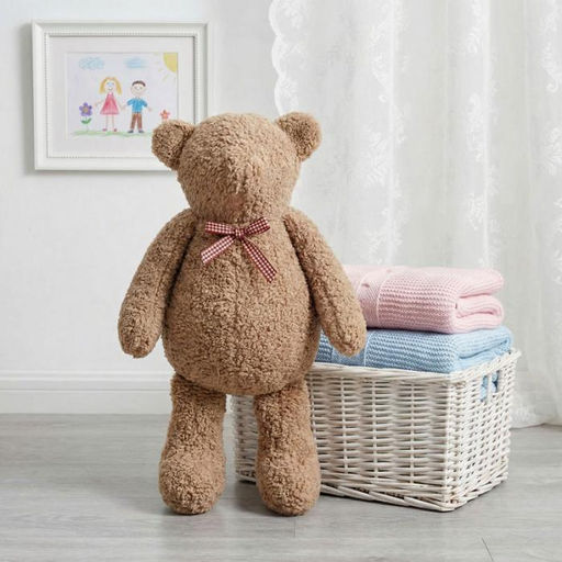 Подушка декоративная арт.4692-10 Медведь ТЕД хлопок беж