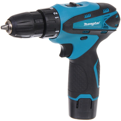 Дрель-шуруповерт аккумуляторная Mengtai (12В, 1,5Ач Li-ion аккум. 2шт, ЗУ) MGT-9