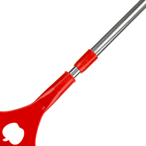 Склиз для окон "Яблочко" 24см длина 17,5см пластм., раздвижная ручка из нержавеющей стали 43-68см, цвета микс (Китай)