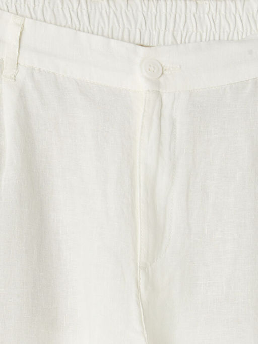 Regular Fit %100 Keten Erkek Pantolon