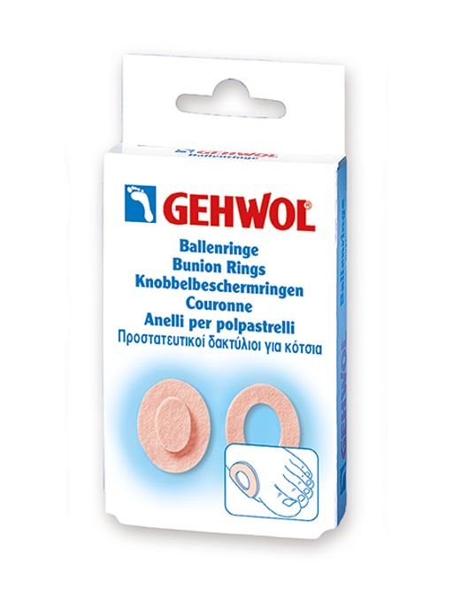 Gehwol накладки кольца овальные 6шт