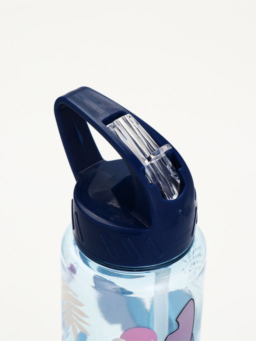 Бутылка-непроливайка пластиковая с трубочкой «Стич», 750 мл